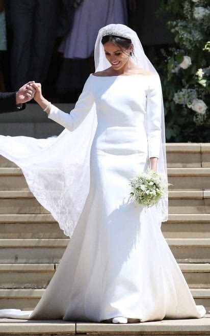 meghan markles givenchy wedding dress|meghan markle silk wedding dress.